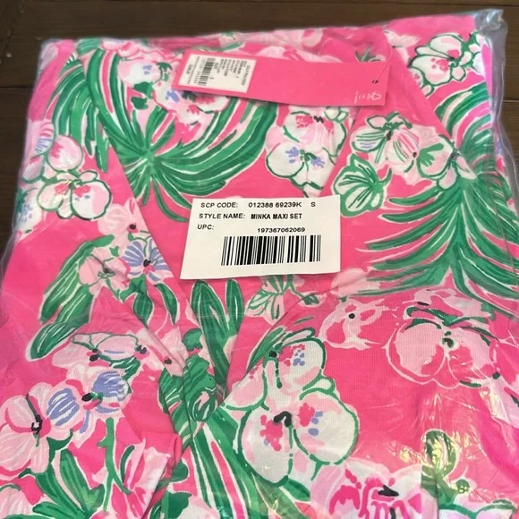 Lilly Pulitzer Minka Maxi Set in Roxie Pink